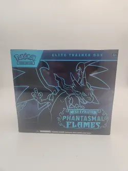 Pokemon TCG Mega Evolution Phantasmal Flames Elite Trainer Box ETB - Sealed - Image 1