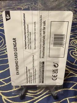 Gengar 050/088 EB Games Promo - English - Pokemon TCG Perfect Order SEALED 2026 - Image 2