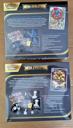 1 ea Pokemon MEGA EVOLUTION Elite Trainer Box ETB NEW factory sealed 2 TOTAL - Image 2