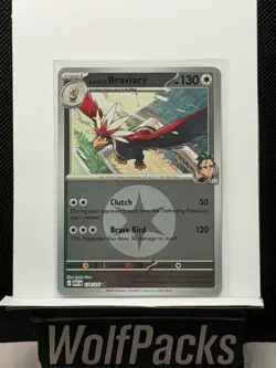 2026 Pokemon Ascended Heroes - Larry’s Braviary 174/217 Reverse Energy Holo - Image 1