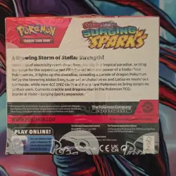 Sealed Pokemon TCG Scarlet & Violet Surging Sparks Booster Box English 2024 - Image 2