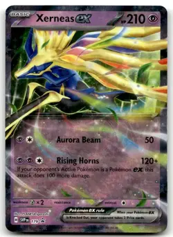 Xerneas ex 179 Holo Promo Scarlet & Violet Promo Pokemon Lightly Played - Image 1