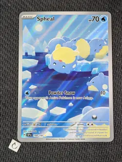 Spheal 199/191 - Surging Sparks Illustration Rare Pokemon TCG NM - Image 1
