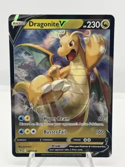 Pokemon Dragonite V 49/78 Pokemon GO Ultra Rare Pokemon NM - Image 1