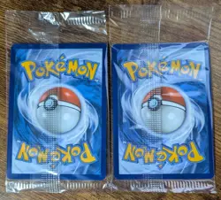 Pokemon TCG -*2 Swirl* Pikachu 025/165 & Eevee 133/165 Snowflake Stamp❄- SEALED - Image 4