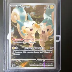 Pokemon Pachirisu 208/198 SV01 Scarlet & Violet Holo Illustration Rare 70 HP Eng - Image 1