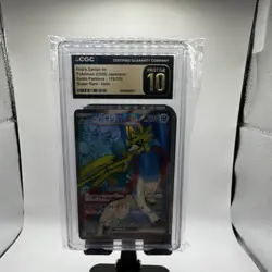 Pokemon Hop's Zacian ex Super Rare Holo CGC Pristine 10 Battle Partners 118/100 - Image 1