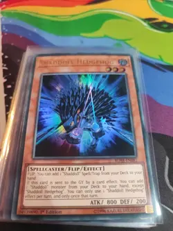 Yu-Gi-Oh Shaddoll Hedgehog 1st Edition Ultra Rare BLHR-EN081 Nm - Image 1