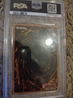 2002 Yu-Gi-Oh Monster Reborn Holo Ultra Rare PSA Graded 5 LOB-118 Unlimited - Image 3