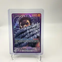Charlotte Katakuri Alternate Art OP11-062 A Fist of Divine Speed One Piece NM - Image 1