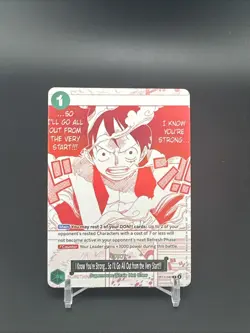 One Piece CCG Monkey.D.Luffy - Image 1
