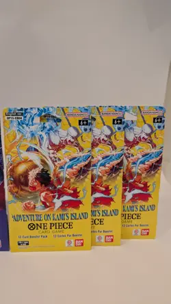 LOT OF 7- One Piece TCG: The Azure Seas Seven x4 & Adventure On Kami's Island x3 - Image 4