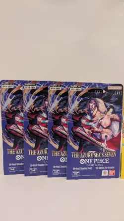 LOT OF 7- One Piece TCG: The Azure Seas Seven x4 & Adventure On Kami's Island x3 - Image 5