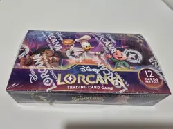 Lorcana Shimmering Skies Disney Booster Box TCG Factory Sealed 24 Booster Packs - Image 1