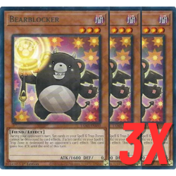 Yugioh Bearblocker (TAMA-EN050) 1st Edition RARE (NEAR MINT) (3X) - Image 1