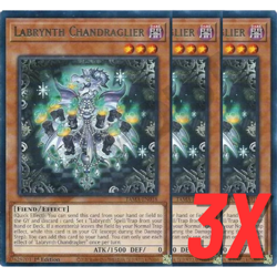 Yugioh Labrynth Chandraglier (TAMA-EN018) 1st Edition RARE (NEAR MINT) (3X) - Image 1