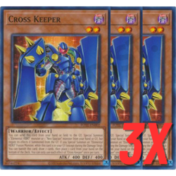 Yugioh Cross Keeper (POTE-EN002) (NEAR MINT) (3X) - Image 1