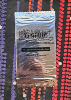Yugioh Movie The Dark Side Of Dimensions Obelisk The Tormentor Promo Pack Sealed - Image 1