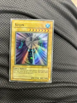 Yugioh Suijin MRD-027 Super Rare Faded Holo Bleed Original Print Konami 2002 - Image 1