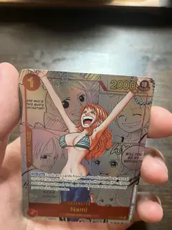 Nami Alternate Art Card Manga OP01-016 Romance Dawn - Image 4