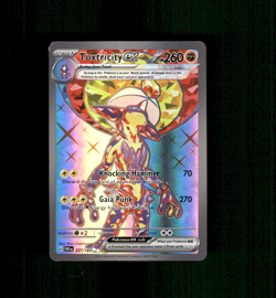 Custom Holo Toxtricity Card Toxtricity EX Card READ DESCRIPTION BELOW - Image 1