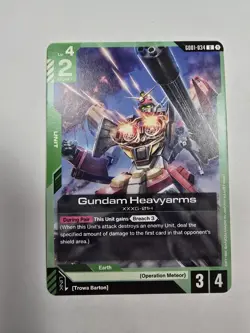 Gundam Heavyarms - GD01-034 NM - Gundam TCG Card Game - Image 1