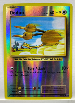 1x Doduo 69/108 REVERSE HOLO XY Evolutions Pokemon TCG Card Nintendo P1 - Image 1