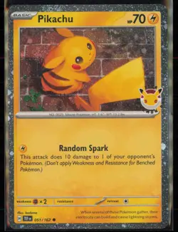 Pikachu (Pokemon Day 2026) Holo Common Miscellaneous Cards & Products 051/162 NM - Image 1