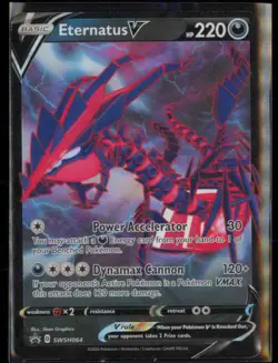 Eternatus V Holofoil Promo SWSH: Sword & Shield Promo Cards SWSH064 NM - Image 1