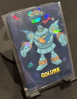 Rare Pokemon Halloween Full Art Golurk Card Database Low Pop Card 🎃 - Image 1