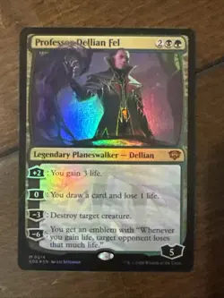 Professor Dellian Fel Secrets of Strixhaven Foil - Image 1