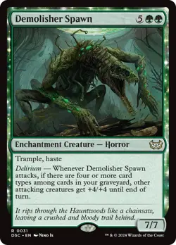 Demolisher Spawn [Duskmourn: House of Horror Commander] Magic MTG - Image 1