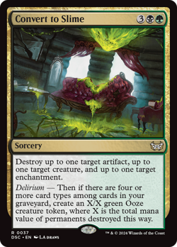Convert to Slime [Duskmourn: House of Horror Commander] Magic MTG - Image 1