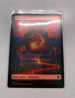 Mountain Full Art Foil - Dominaria United - DMU 280 - EN - NM - MTG Magic - Image 1