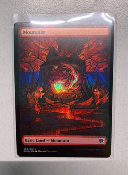 Mountain Full Art Foil - Dominaria United - DMU 280 - EN - NM - MTG Magic - Image 2