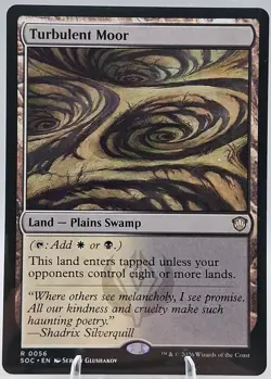 Turbulent Moor R 0056 Commander Secrets Of Strixhaven NM Magic The Gathering - Image 1