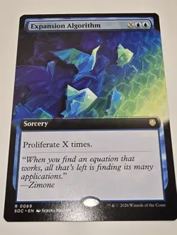 Expansion Algorithm (Extended Art) Commander: Secrets of Strixhaven Regular - Image 1