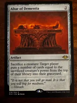 Magic the Gathering: Altar of Dementia - Regular Artifact - Image 1