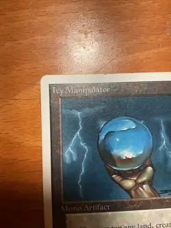 Artist Signed Douglas ShulerUnlimited Icy Manipulator MTG Magic The Gathering NM - Image 2