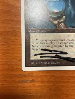 Artist Signed Douglas ShulerUnlimited Icy Manipulator MTG Magic The Gathering NM - Image 4