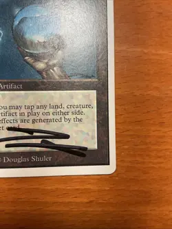 Artist Signed Douglas ShulerUnlimited Icy Manipulator MTG Magic The Gathering NM - Image 5