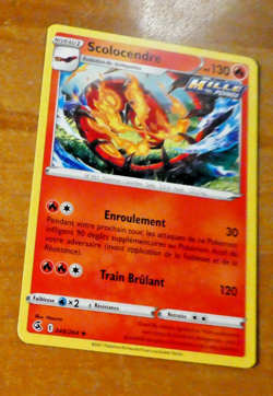 POKEMON FRANCAIS CARD CARTE SCOLOCENDRE 048/264 FR MINT 2021 - Image 1