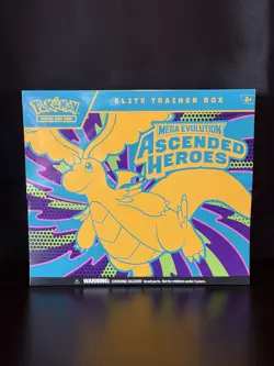 Pokemon TCG Mega Evolution Ascended Heroes Elite Trainer Box ETB Sealed - Image 1