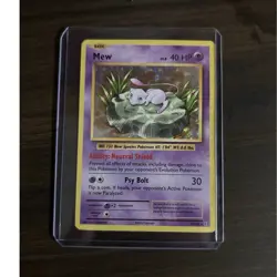 Pokemon TCG Mew Holo Rare Evolutions 53/108 2016 40 HP Psy Bolt (30) - Image 1