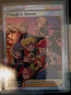 Pokemon Friends in Sinnoh (Full Art) 149/159 Crown Zenith Holo - Near Mint! - Image 1