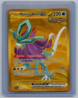 Walking Wake ex 215/162 Hyper Rare Temporal Forces Pokemon Near Mint - Image 1