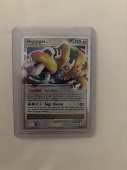 Pokemon TCG Regigigas LV.X DP30 Promo Holo 150 HP 2008 English - Image 3