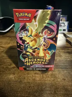 Pokemon TCG Ascended Heros Booster Bundle Factory Sealed 6 Packs - Image 1