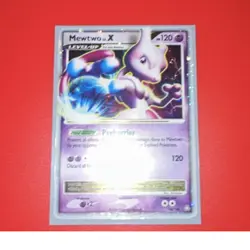 Pokemon Mewtwo LV.X Ultra Rare Holo 144/146 Legends Awakened Level Up - Image 1