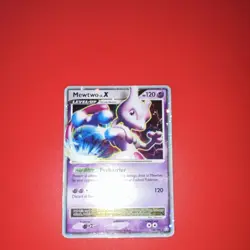 Pokemon Mewtwo LV.X Ultra Rare Holo 144/146 Legends Awakened Level Up - Image 2